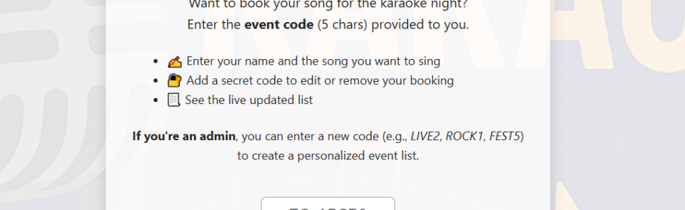 Online singer booking and song request service with Karaoke Smart Booking