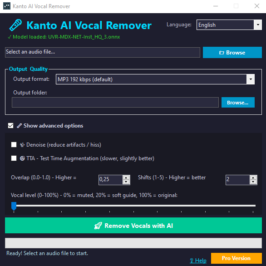 Comment supprimer la voix d’une chanson (MP3, WAV, MP4) avec l’IA
